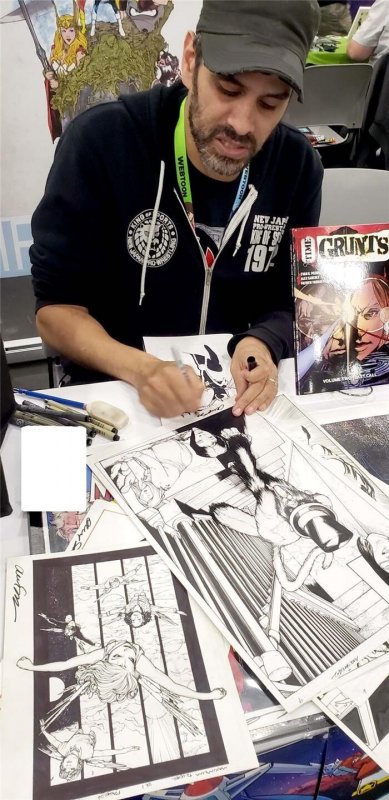 Max Ride First Flight #3  pg 1  Alex Sanchez Pencil  Art James Patterson Maximum