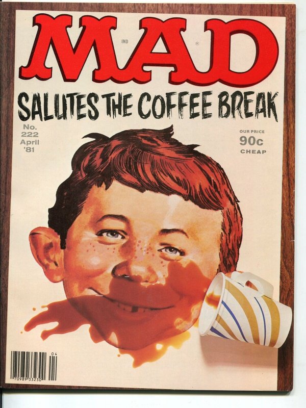 Mad-Magazine-#222-April-1981-Mort Drucker-Don Martin-David Berg