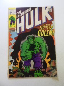 The Incredible Hulk #134 (1970) VG condition