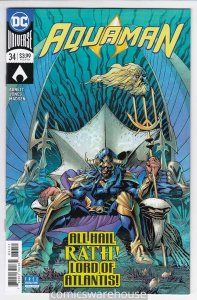 AQUAMAN (2016 DC) #34 NM B01236