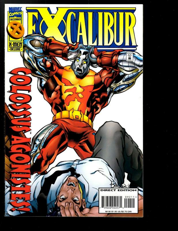 10 Excalibur Deluxe Marvel Comics # 85 86 87 88 90 91 92 94 95 97 98 99 JF26 