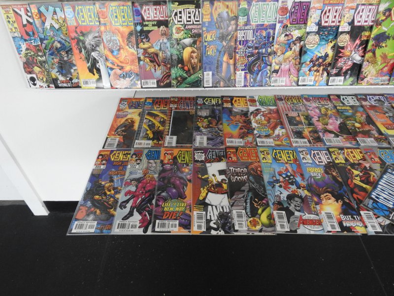 Huge Lot of 160+ Comics W/ Firestar, New Mutants, Generation X Avg. VF Condition