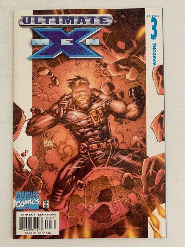 Ultimate X-Men #3 Warzone (2001 Marvel Comics) NM 