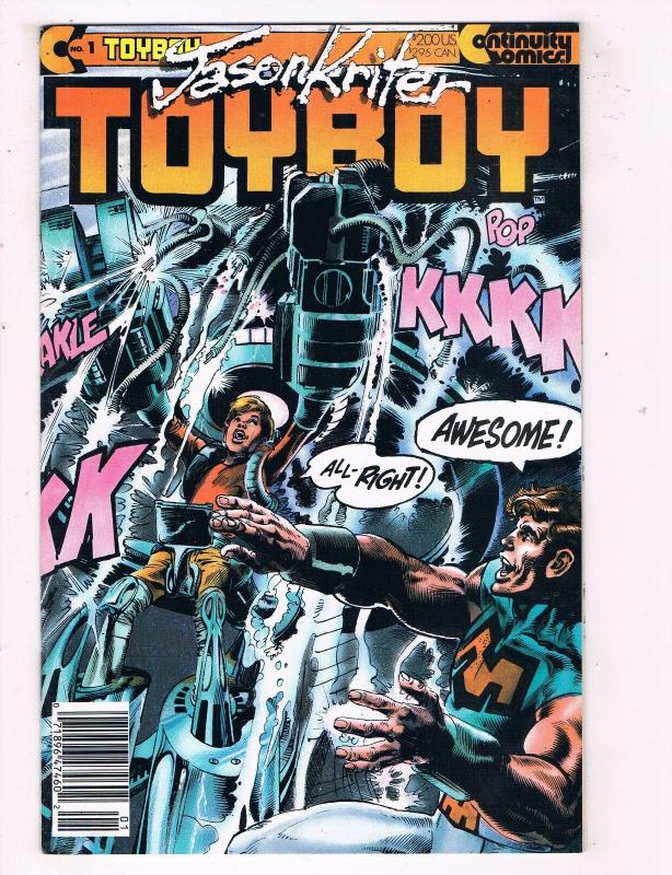 Toyboy #1 VF/NM Continuity Comics Copper Age Comic Book Neal Adams 1986 DE45