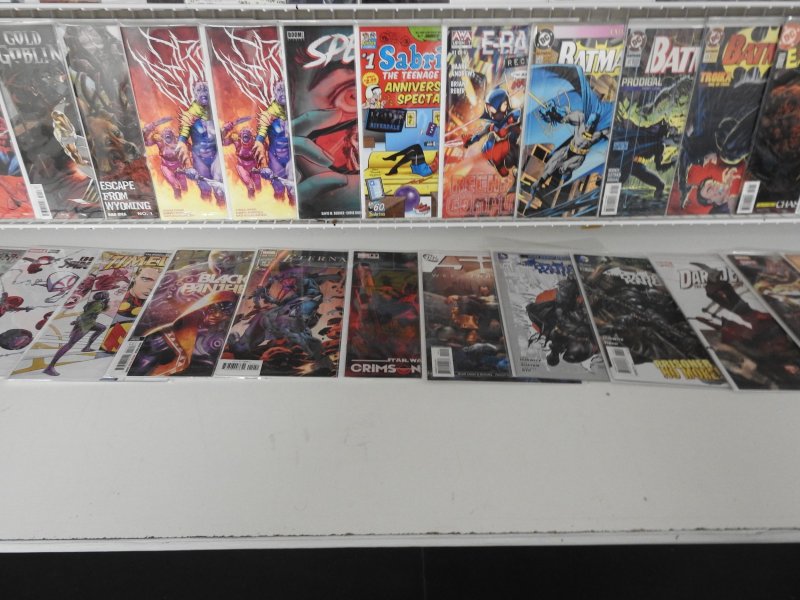 Huge Lot of 120+ Comics W/ Spider-Man, Batman, X-Men! Avg. VF Condition!