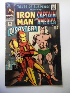 Tales of Suspense #79 (1966) VG Condition moisture stain bc, pencil writing fc
