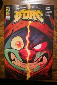 D'orc 1 2nd Printing Brett Bean Cover A - Half Dwarf Half Orc All Fun