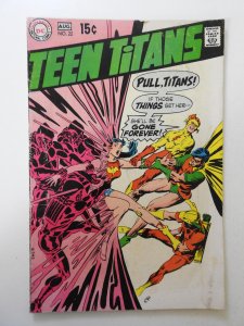 Teen Titans #22 (1969) VG- Condition! Moisture stain