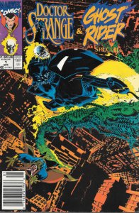 Doctor Strange/Ghost Rider Special #1 (Newsstand) VF/NM ; Marvel