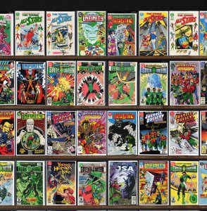 Huge Lot 150+ Comics with Steel, Young All Stars, Green Lantern & More!