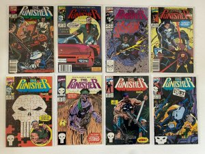 Punisher comic lot from:#2-42 + 3 ANN (2nd series) 28 diff avg 7.0 (1987-90)