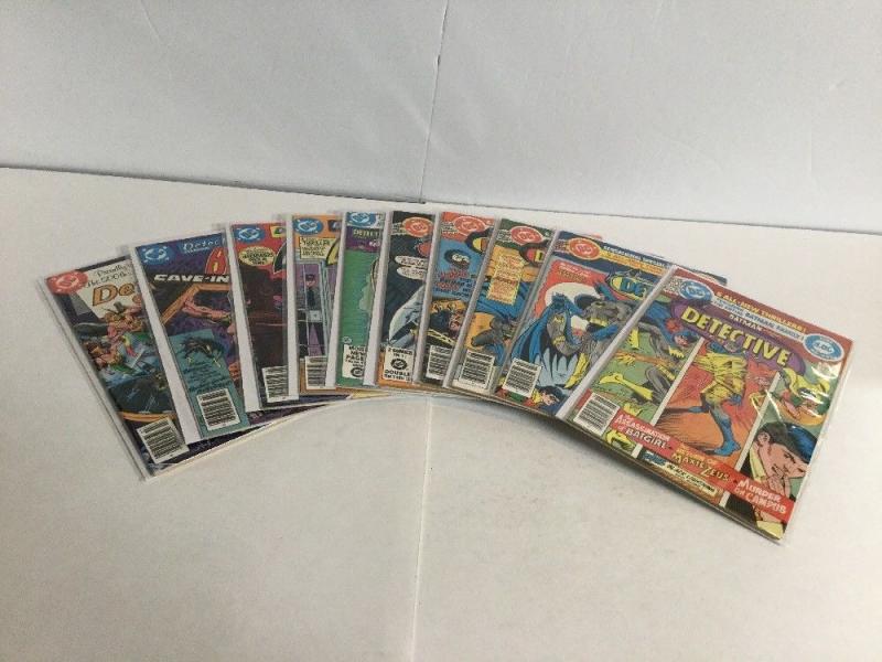 Detective Comics 491-500 Lot Set Run Vf-Nm Very Fine-Near Mint