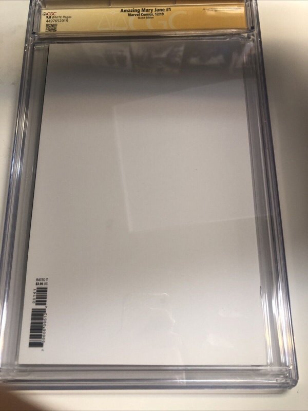Amazing Mary Jane (2023)# 1 (CGC 9.8 SS) Signed & Sketch Tim Vigil*Marvel Comics