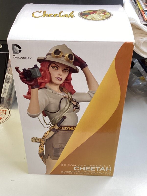 DC Bombshells Cheetah Statue  #1428/5200 Figure MIB Wonder Woman