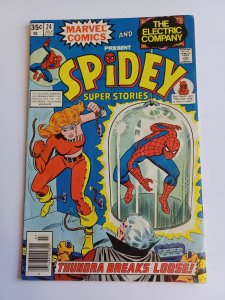 Spidey Super Stories #24 newsstand - Thundra - 1977 - VG/FN