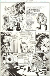 Impulse #66 p.2 - Bart Allen, Dr. Morlo, Helen Claiborne '00 by Ethan Van Sciver 