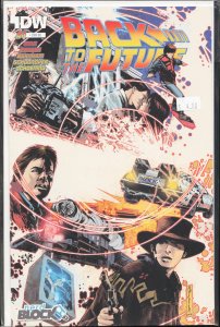 Back To the Future #1 Nerd Block Cover (2015) Back to the Future