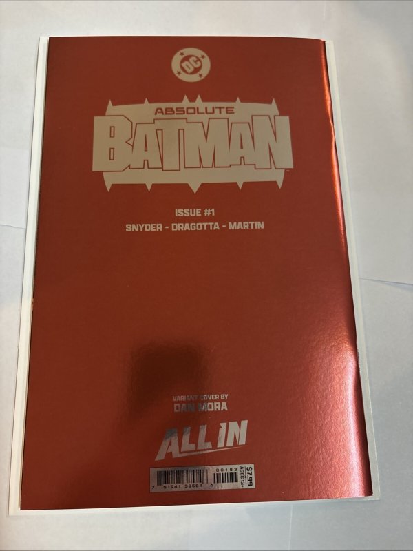 Absolute Batman (2024)  #1 (NM) 6th Printing B Dan Mora Foil Variant