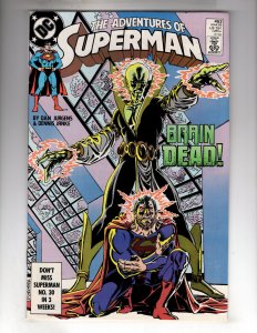 Adventures of Superman #452 Direct Edition (1989)     / EBI#1