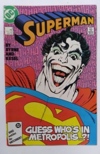 Superman #9 Joker Appearance John Byrne Classic !!!