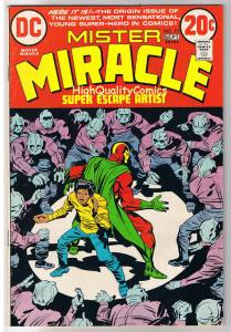 MISTER MIRACLE #15, FN, Jack Kirby, 1st Shilo, 1971, more JK in store