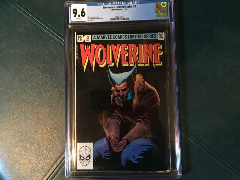 Signed CGC Wolverine Limited Series #1.Rubenstein/Claremont 9.6 #2-4 All 9.6!!!