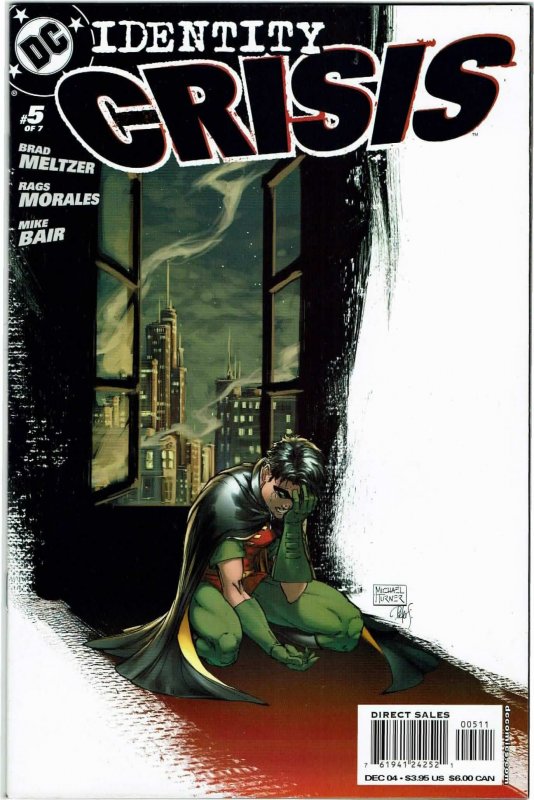 Identity Crisis #5 1st Print Turner Cover JLA NM