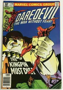 DAREDEVIL#170 NM 1981 FRANK MILLER MARVEL BRONZE AGE COMICS