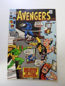 The Avengers #74 (1970) VF- condition