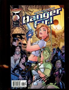DANGER GIRL #6 (9.2) SIGNED BY CAMPBELL & HARTNELL!