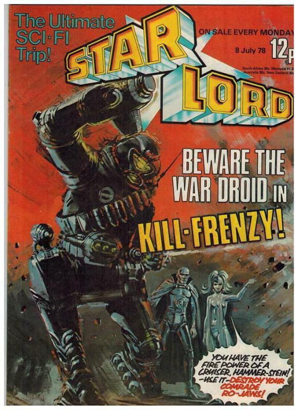 STAR LORD (BRITISH WEEKLY) 9 VF-NM ( 7/ 8/78)