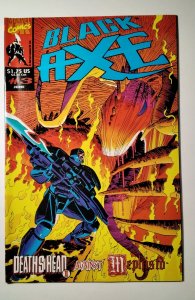 Black Axe #3 Marvel Comic Book J752