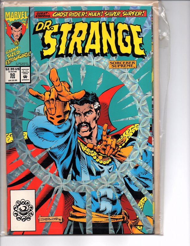 Marvel Comics Doctor Strange, Sorcerer Supreme #50 Chrome Enhanced Cover