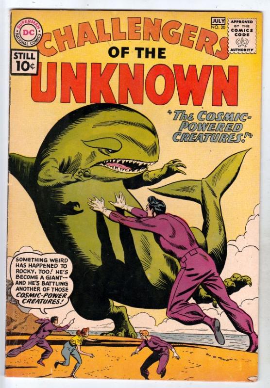 Challengers of the Unknown #20 (Jul-61) VF/NM High-Grade Challengers of the U...