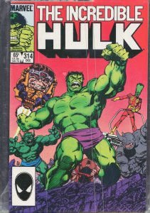 The Incredible Hulk #314 (1985) Hulk