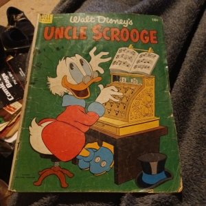 Walt Disney's Uncle Scrooge Dell Comic No. 5 golden age cartoon 1954 Carl barks