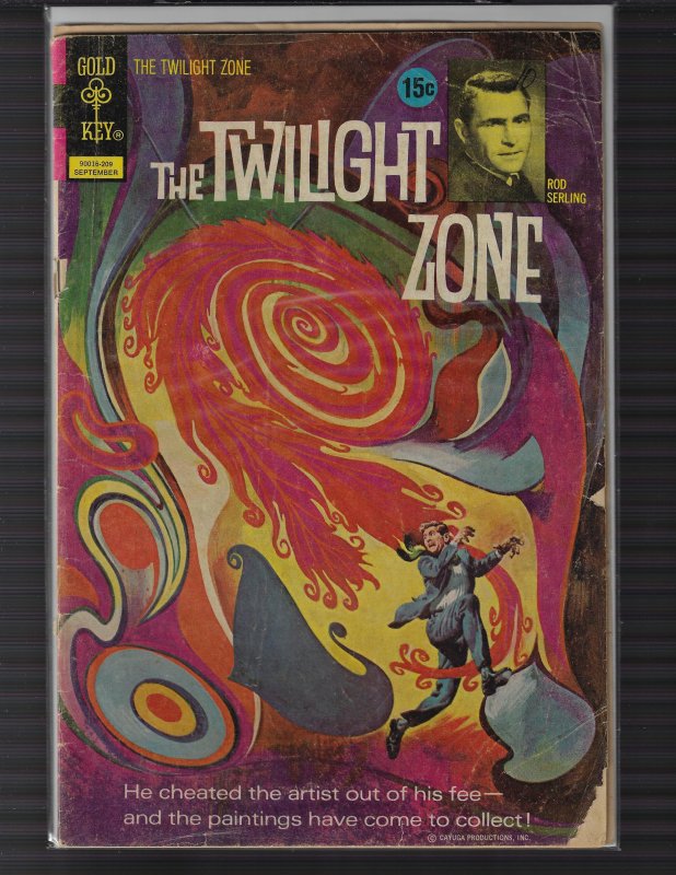 Twilight Zone #45 (Gold Key, 1972)