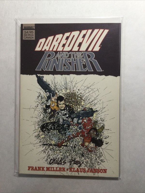 Daredevil And The Punisher Child’s Play Second Print Near Mint- Nm- 9.2 Marvel