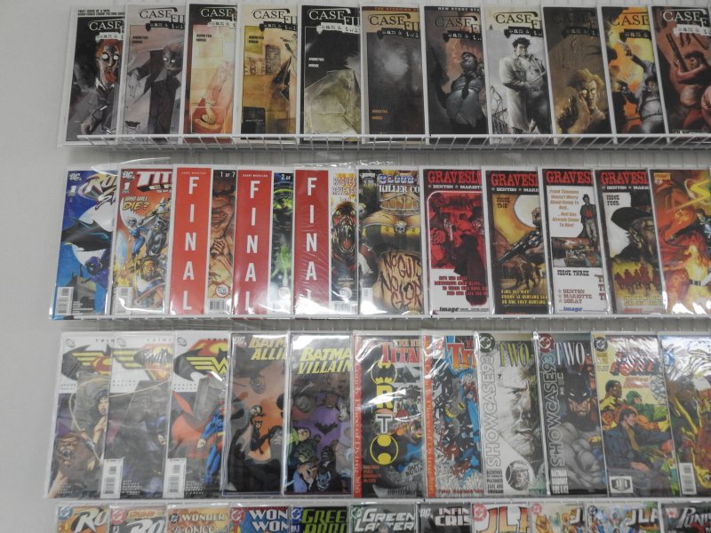 Huge Lot 140+ Comics W/ Case Files: Sam & Twitch, Batman, Trinity, +More Avg VF+