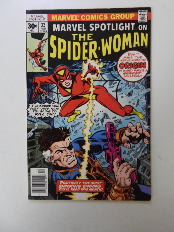 Marvel Spotlight #32 (1977) 1st appearance of Spider-Woman VF- condition