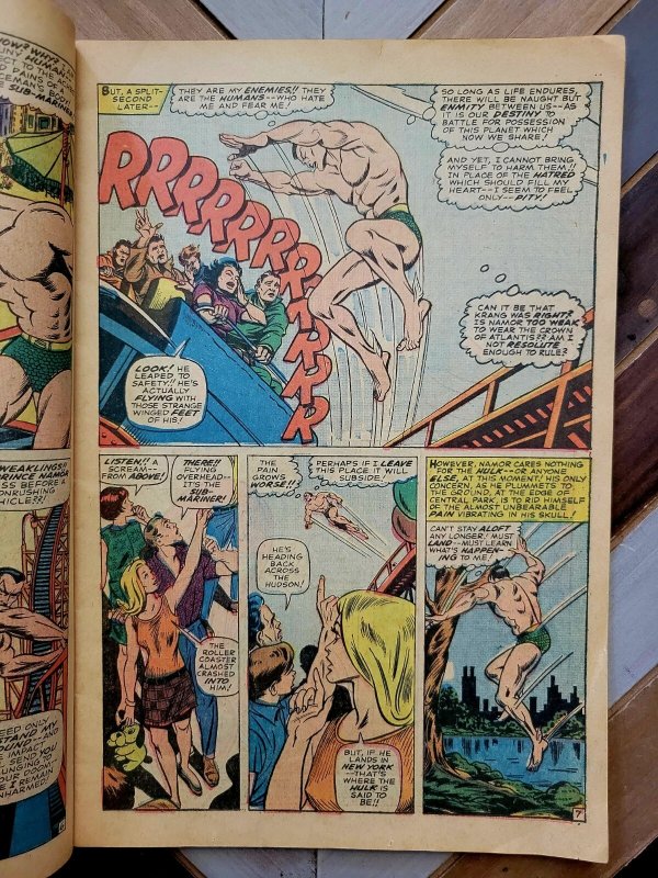 Tales To Astonish #85 3.0 (Marvel 1966) SUB-MARINER/HULK KRANG Everett Kirby Art