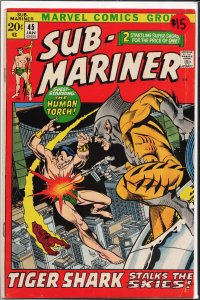 Sub-Mariner #45 (1972) Namor the Sub-Mariner