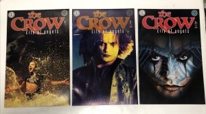 The Crow City Of Angels (1996) Set Issue # 1-3 • Kitchen Sink Press • Hole •Bush