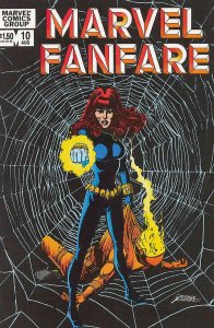 Marvel Fanfare #10 VF ; Marvel | Black Widow George Perez