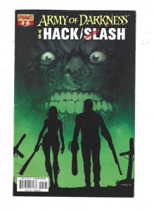 Army of Darkness vs. Hack/Slash #2 Variant Cover A (2013) abc
