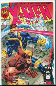 X-Men #1 Wolverine and Cyclops Cover (1991) X-Men [Key Issue]