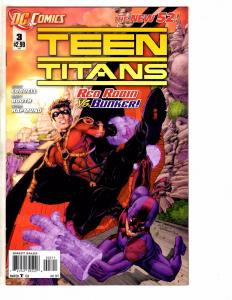 6 Teen Titans DC NEW 52 Comic Books # 0 2 3 4 5 + Annual # 1 Flash Robin J259