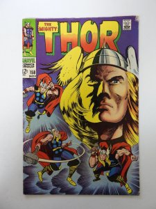 Thor #158 (1968) VG+ condition