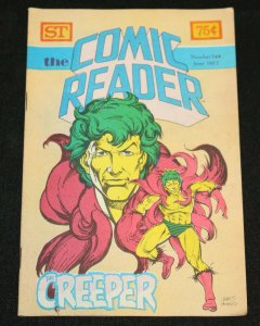 1977 June The Comic Reader Fanzine #144 Creeper Cover VF 8.0