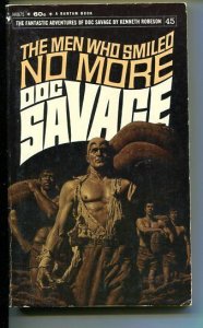 DOC SAVAGE-THE MEN WHO SMILED NO MORE-#45-ROBESON-VG- BAMA COVER VG